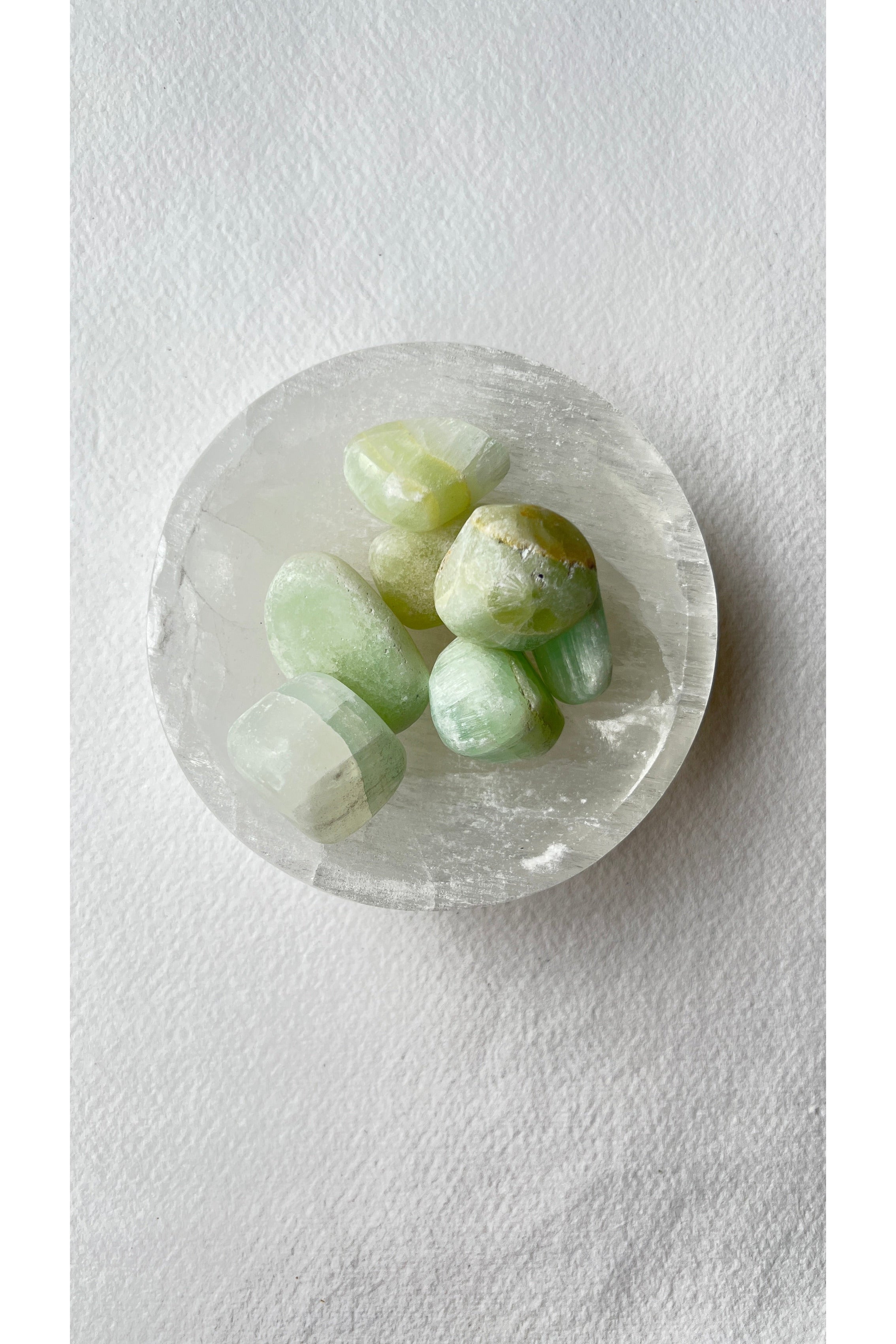 Pistachio Calcite | Tumbled Majestic Hudson Lifestyle