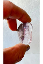 Amethyst - hand holding detail