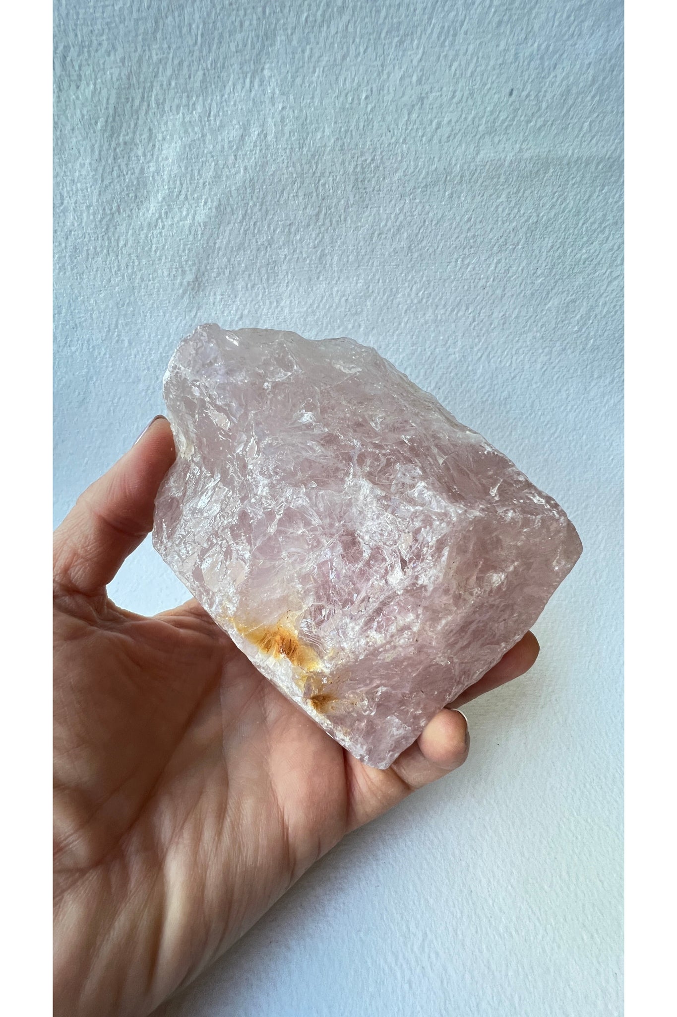 Rose Quartz | Raw | Large Majestic Hudson Lifestyle Experiences Crystals