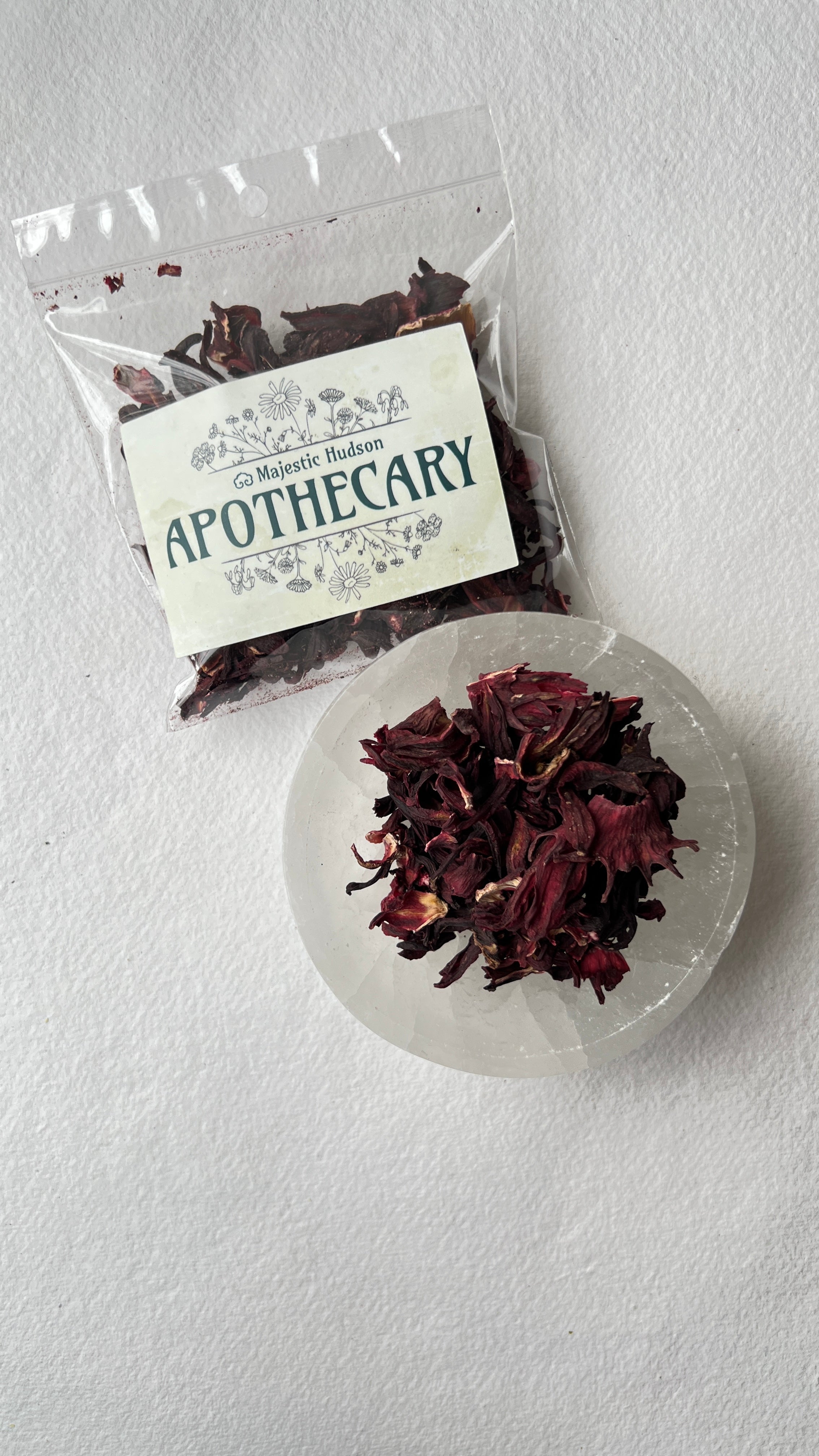 Organic Hibiscus Loose Flower Majestic Hudson Lifestyle Apothecary