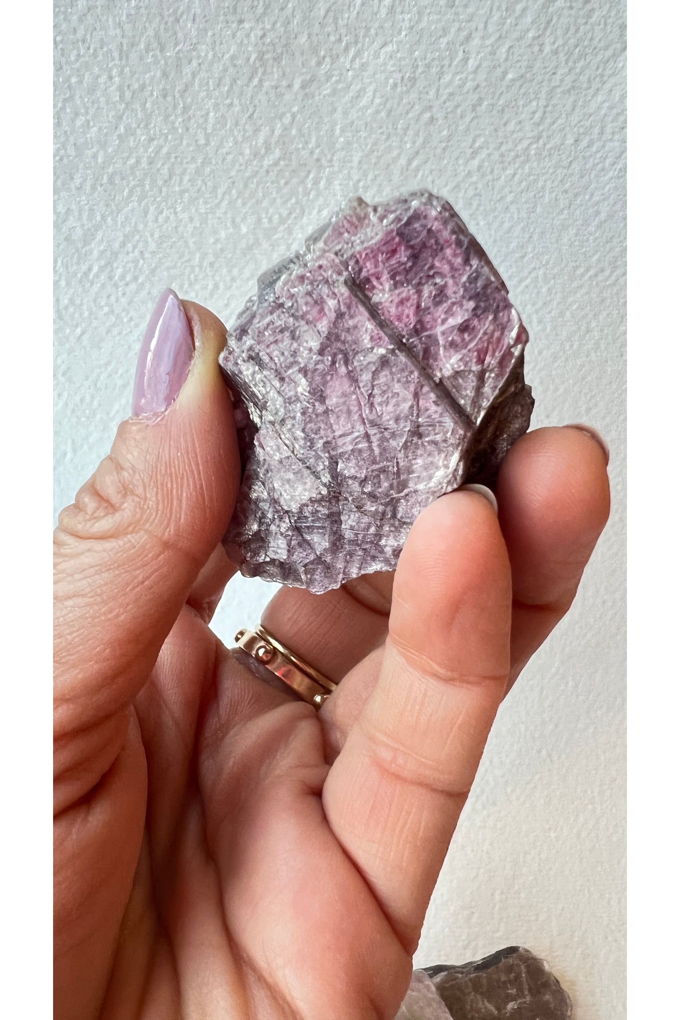 Purple Lepidolite | Slab Majestic Hudson Lifestyle Crystals