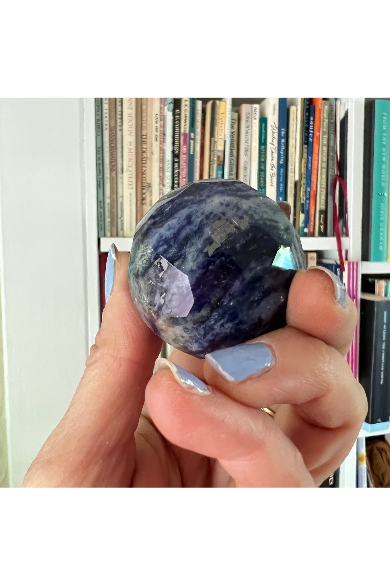 Sodalite Faceted Sphere Majestic Hudson Lifestyle Experiences