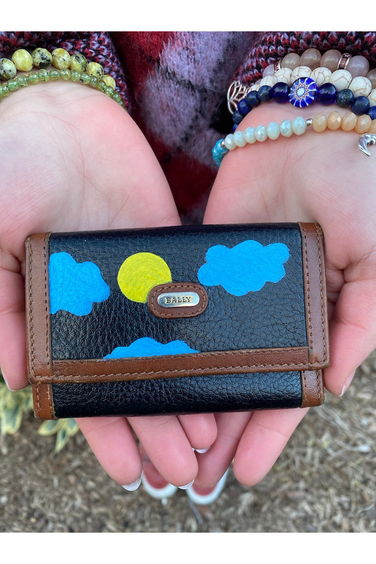 Vintage Bally Cloud Wallet Majestic Hudson Lifestyle Experiences Accessories