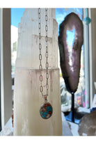 Ethically Sourced Mexican Turquoise Necklace with Unique Matrix