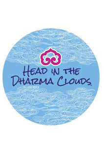 Head In The Dharma Clouds © Sticker Majestic Hudson Lifestyle Experiences Sticker