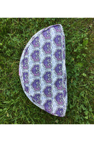 Half Moon Meditation Pillow Majestic Hudson Lifestyle Yoga and Meditation Tools