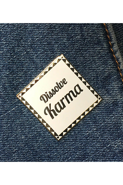 Dissolve Karma Enamel Pin | Custom Pin | Majestic Hudson – Majestic ...
