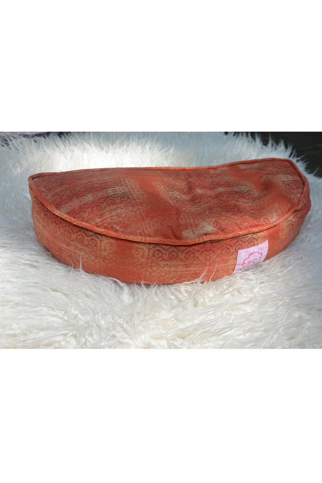 Half Moon Meditation Pillow Majestic Hudson Lifestyle Yoga and Meditation Tools