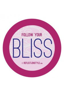 Follow Your BLISS Sticker Majestic Hudson Lifestyle Sticker