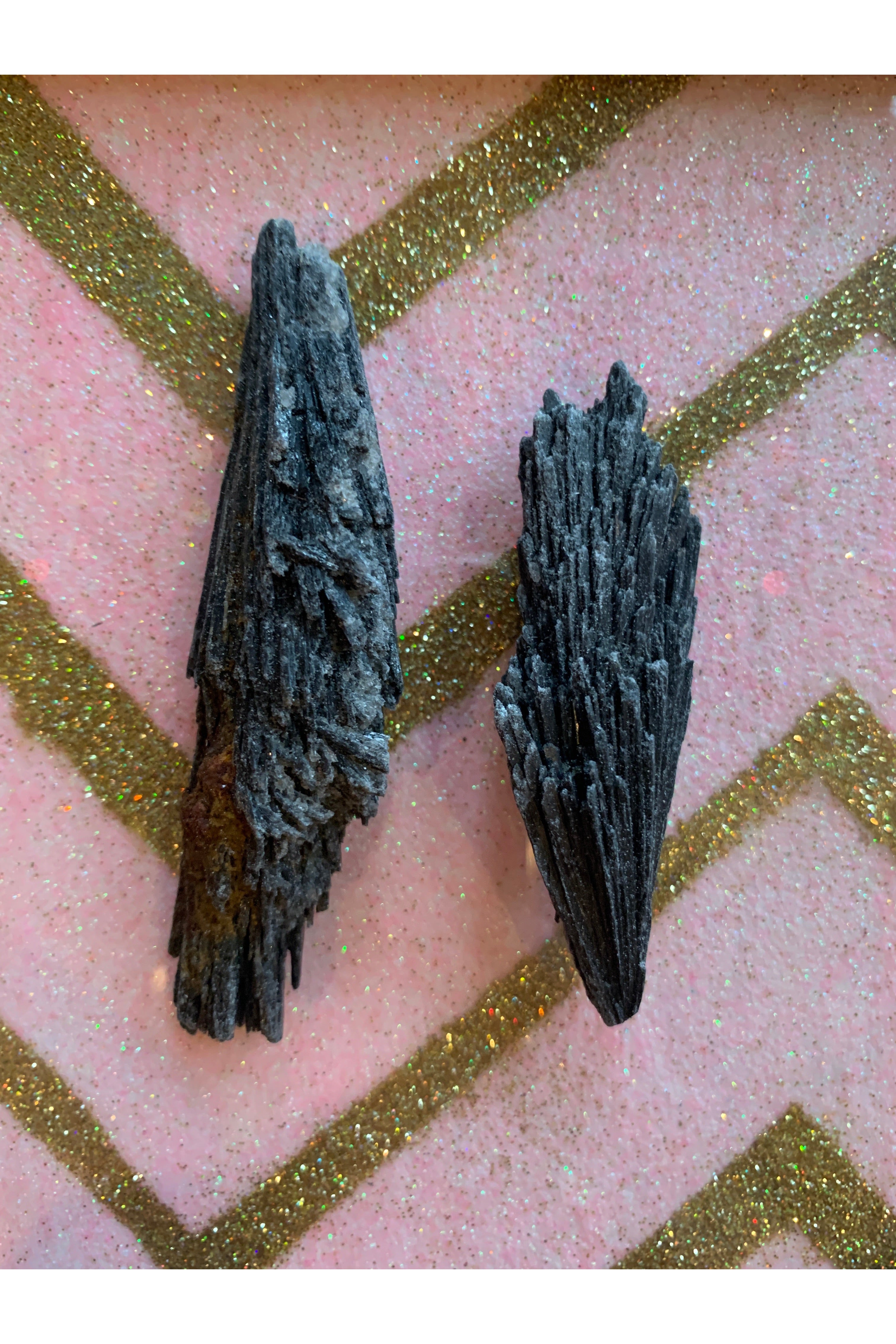 Black Kyanite | Raw Majestic Hudson Lifestyle Crystals