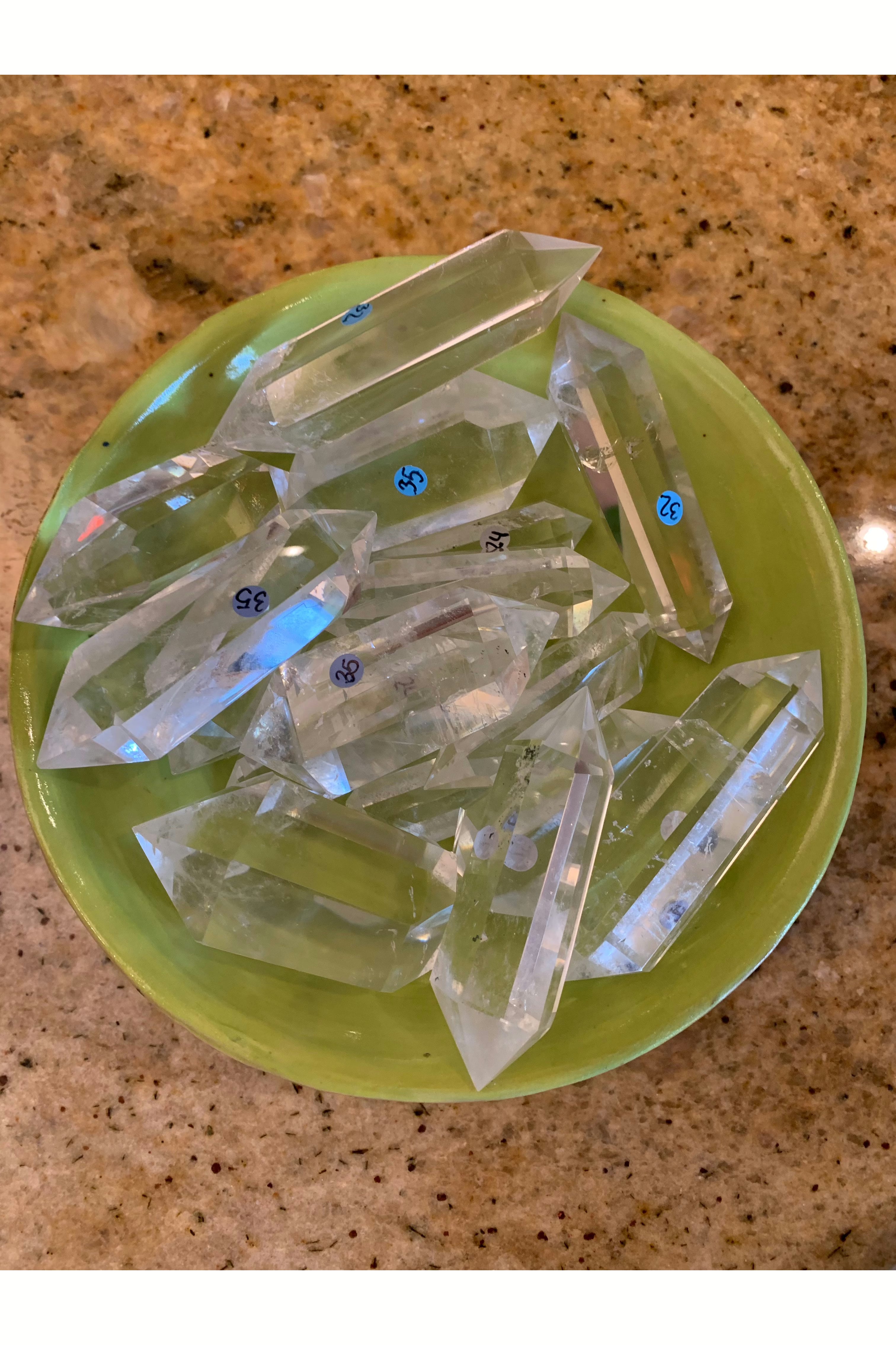 Double Terminated Clear Quartz | Point Majestic Hudson Lifestyle