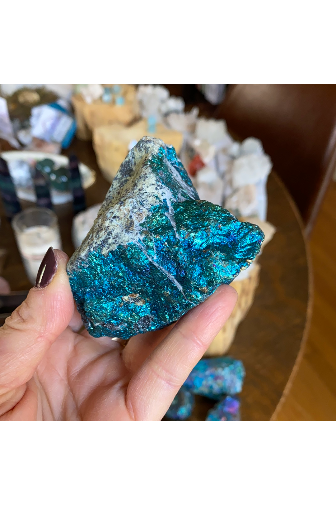 Chalcopyrite | Peacock Ore | Large Majestic Hudson Lifestyle Experiences Crystals