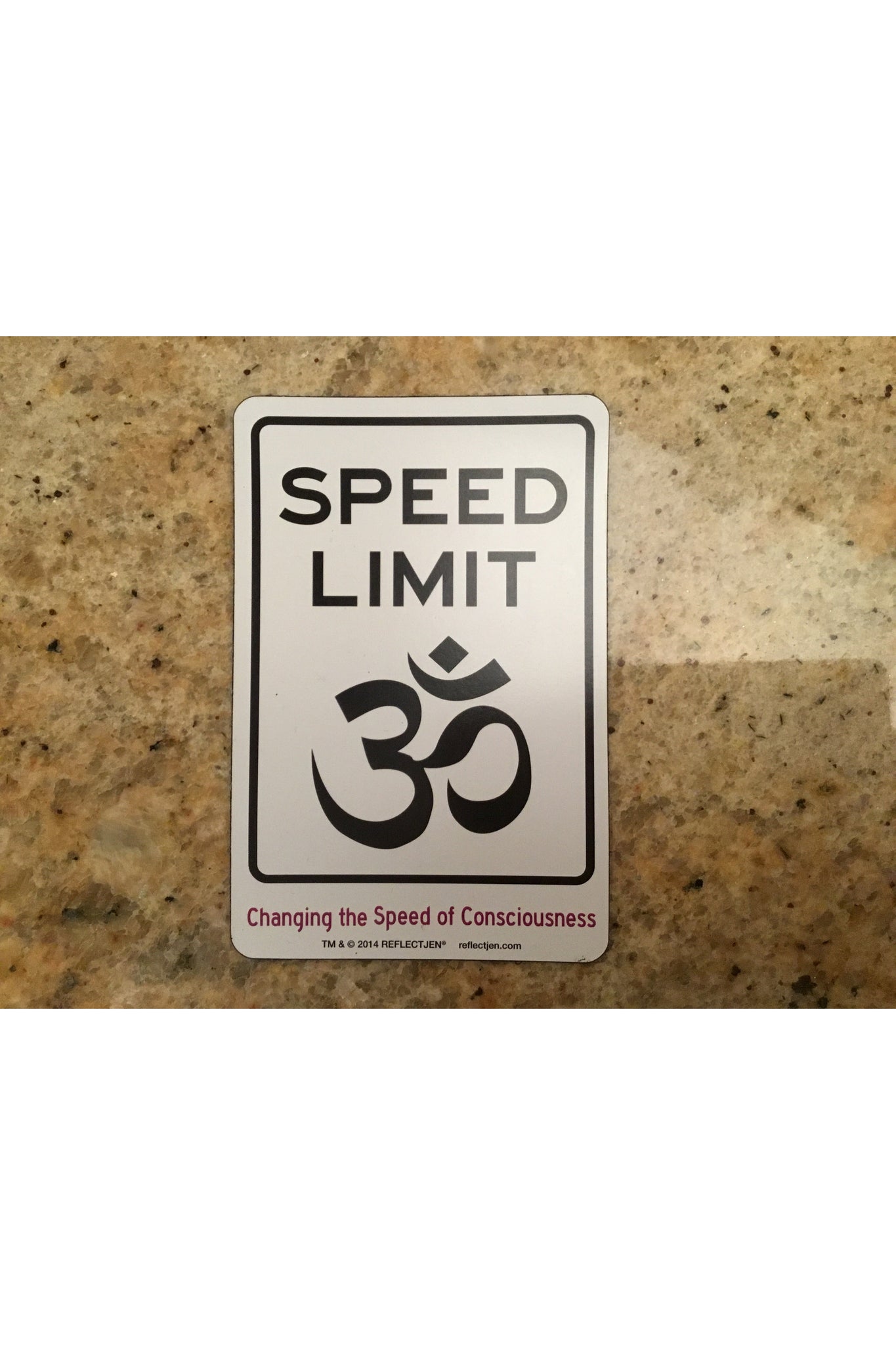 Speed Limit Om | Magnet Majestic Hudson Lifestyle Experiences Stickers