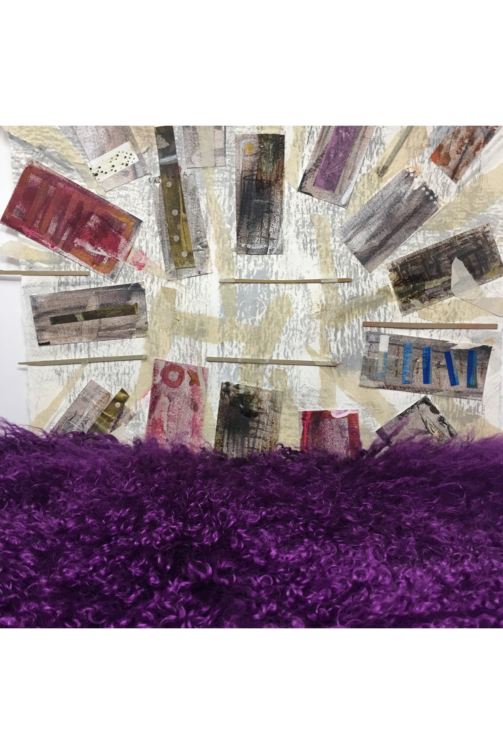 Royal Purple Tibetan Lambskins Majestic Hudson Lifestyle Home Decor