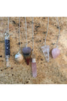 Pendulums - Gemstone, Ore, and Orgonite. Majestic Hudson Lifestyle Experiences Crystals