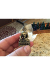 Mini Golden Brass Hindu Deity | Statue Majestic Hudson Lifestyle Experiences Statues
