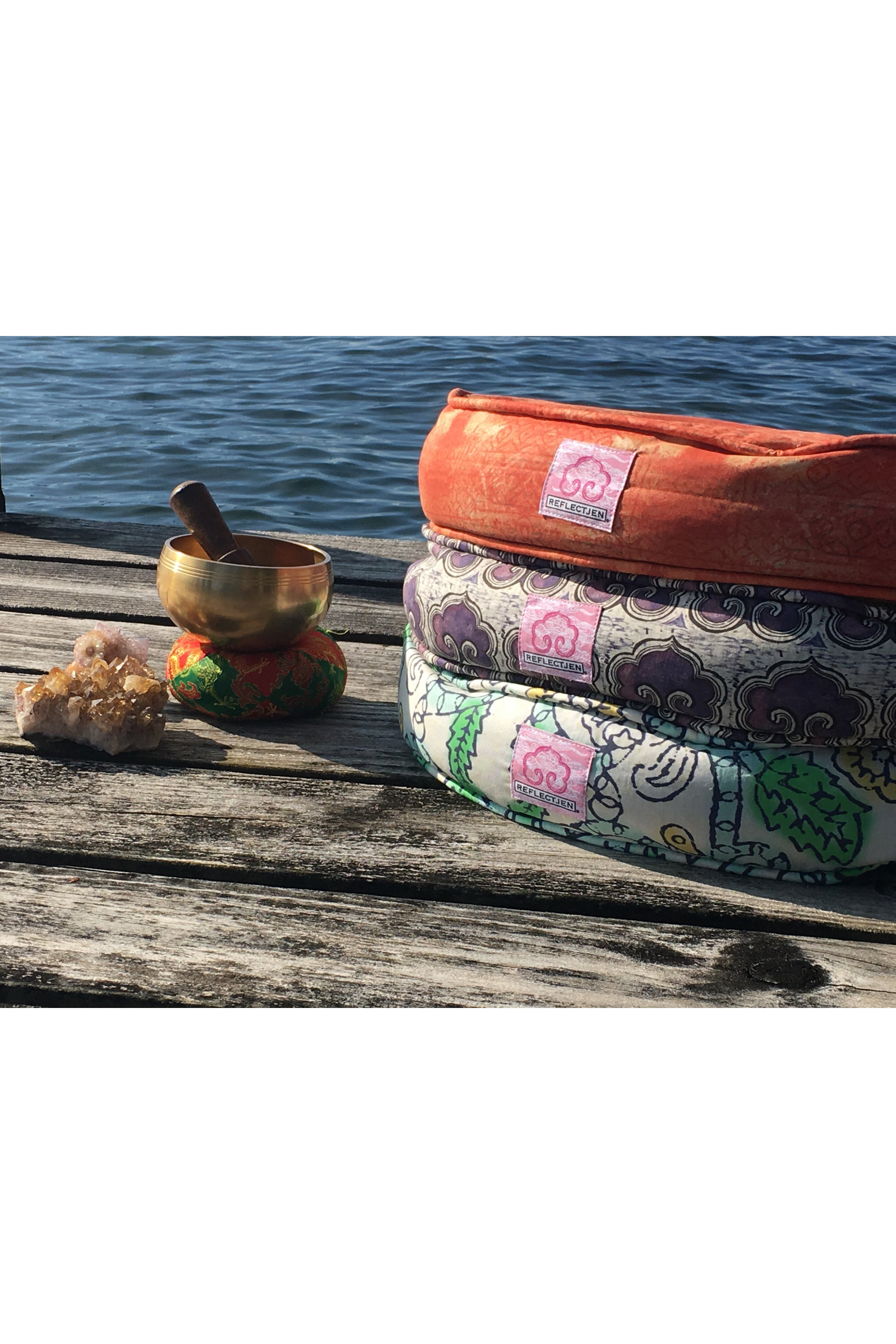 Travel Size | Kid Friendly Half Moon Meditation Pillow Majestic Hudson Lifestyle Yoga and Meditation Tools