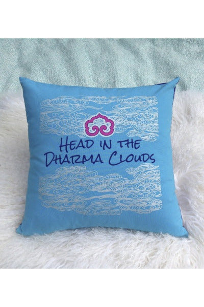 "Head in the Dharma Clouds" | Pillow Majestic Hudson Lifestyle Experiences Home Decor
