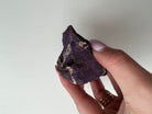 aw Purpurite Stone with Deep Violet Color for Chakra Activation