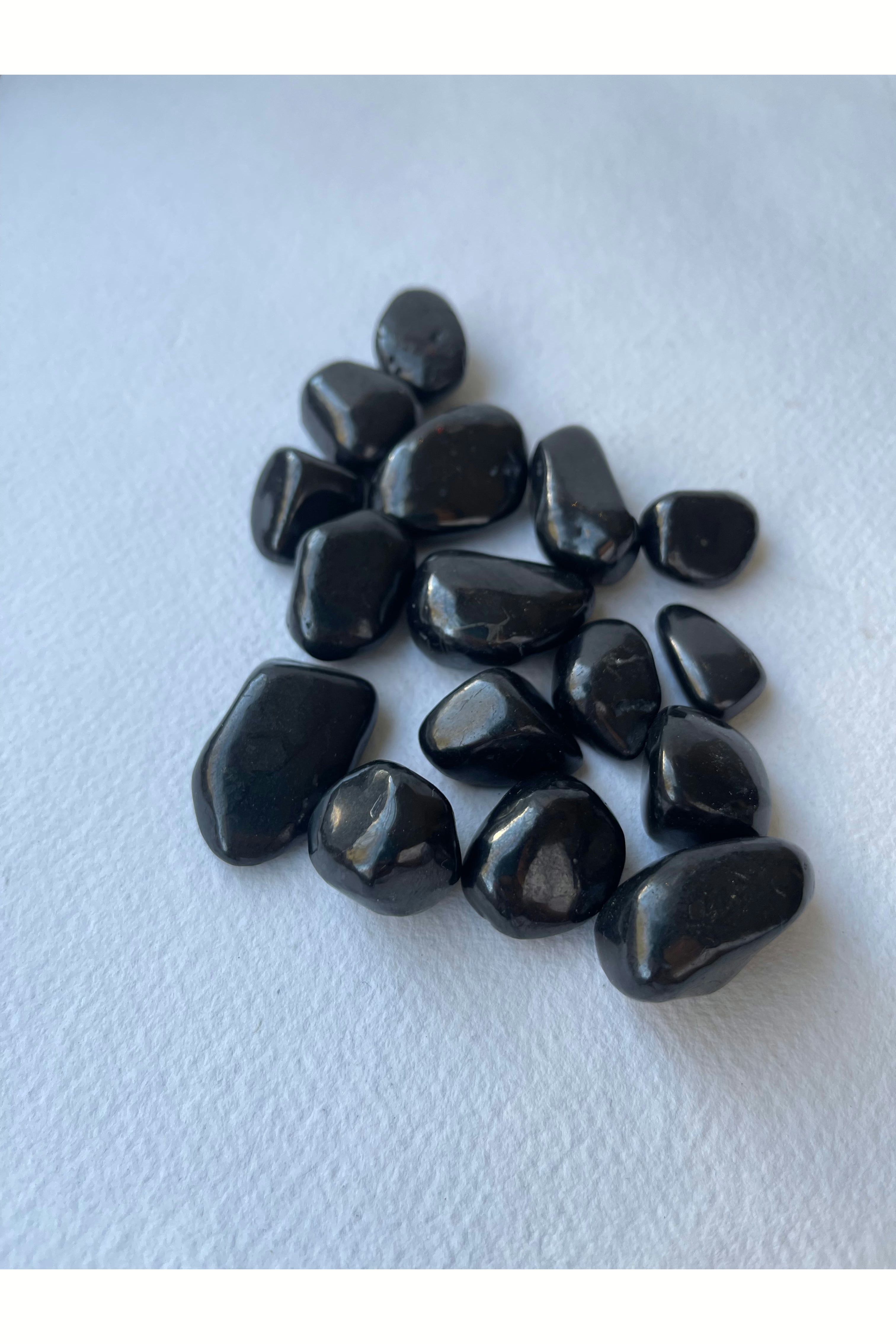Polished Shungite crystal for energy shielding