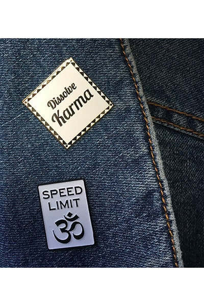 Speed Limit Om®| Enamel Pin Majestic Hudson Lifestyle Enamel Pins