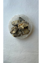 raw tiger's eye crystal stone with natural golden and brown bands