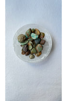 Tumbled Mexican Turquoise Stones for Emotional Balance and Protection
