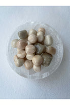 Polished Tumbled Moonstone Crystals for Intuition and Balance